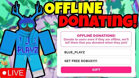 🔴 LIVE PLS DONATE 🔴 _ 🤑 DONATING ROBUX to VIEWERS 🤑 _🎉300+ ROBUX Giveaway🎉_ 💬 TTS GIFTS 💬