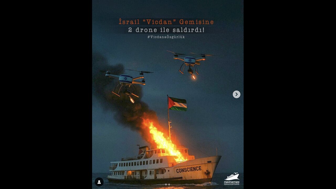 Netanjahu-Regime lässt Hilfsflottille für Gaza beschießen