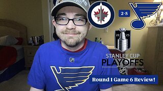 RSR7: Winnipeg Jets 2-5 St. Louis Blues 2025 Stanley Cup Playoffs Round 1 Game 6 Review!