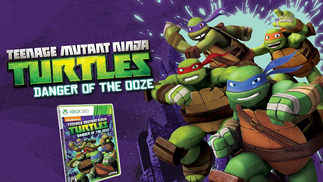 Danger of the Ooze - TMNT Game Review (Xbox 360)🎮🐢