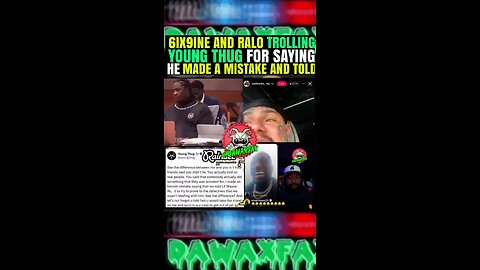 #djakademiks got #ralo and #6ix9ine to do a collab interview about what’s going on in Atlanta with #