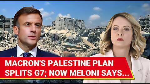 After Germany, Meloni SHUTS DOWN Macron On Palestine Move; ‘If Something Doesn’t Exist…’