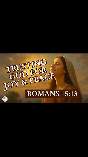 Trusting God for Joy and Peace Romans 15:13