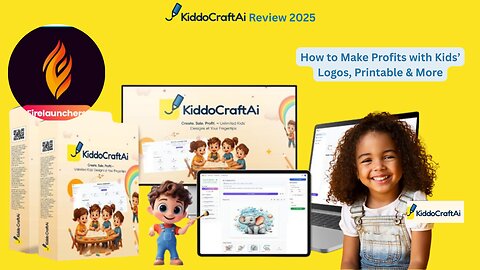 KiddoCraftAI Review 2025: How to Make Profits with Kids’ Logos, Printable & More