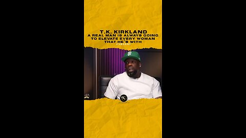@tk_kirkland A real man is always going to elevate every woman that he’s with
