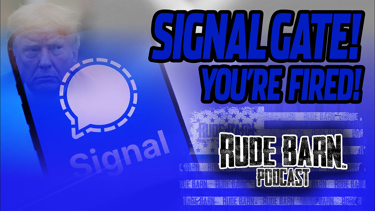 SignalGate -Who's to blame? Should heads roll, or big nothing burger?