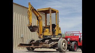 Homemade Lowboy Trailer, With Bonus Seized Engine Revival!