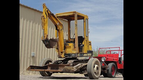 Homemade Lowboy Trailer, With Bonus Seized Engine Revival!