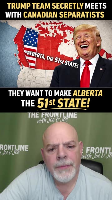 Confirmed! Trump's Team held SECRET TALKS with Alberta group!