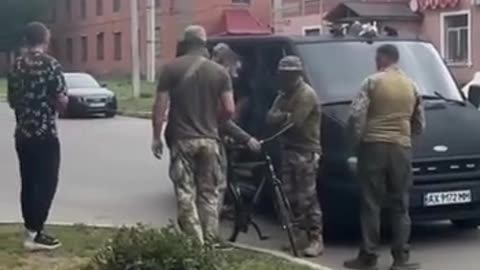 🚴‍♂️🚍 Ukraine Russia War | Busification of a Cyclist in Kharkiv | RCF