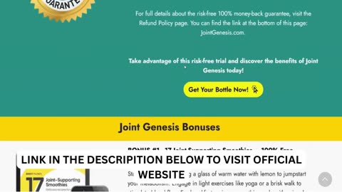 Joint Genesis Review (2025) Does It Really Work for Joint Pain & Mobility