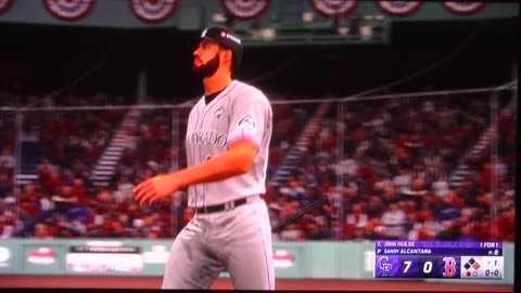 MLB The Show: Colorado Rockies vs Boston Red Sox (S10 World Series G3)