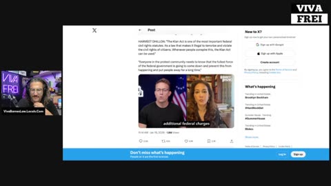 LOCK HIM UP! Stinky Fingers Don Lemon INTERRUPTS Church, Violates FACE Act and KKK Act! Viva Frei