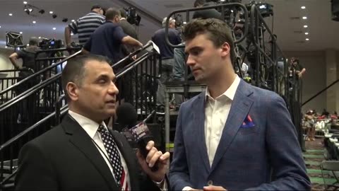 6 Years ago Interview with Charlie Kirk (wait till the end for a surreal moment)