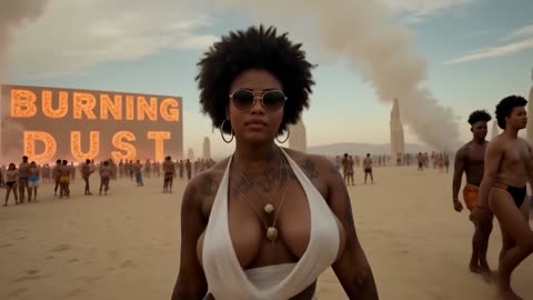 EDM MIX 2025 Burning Dust (Official Music Video) #NUDE #NAKED