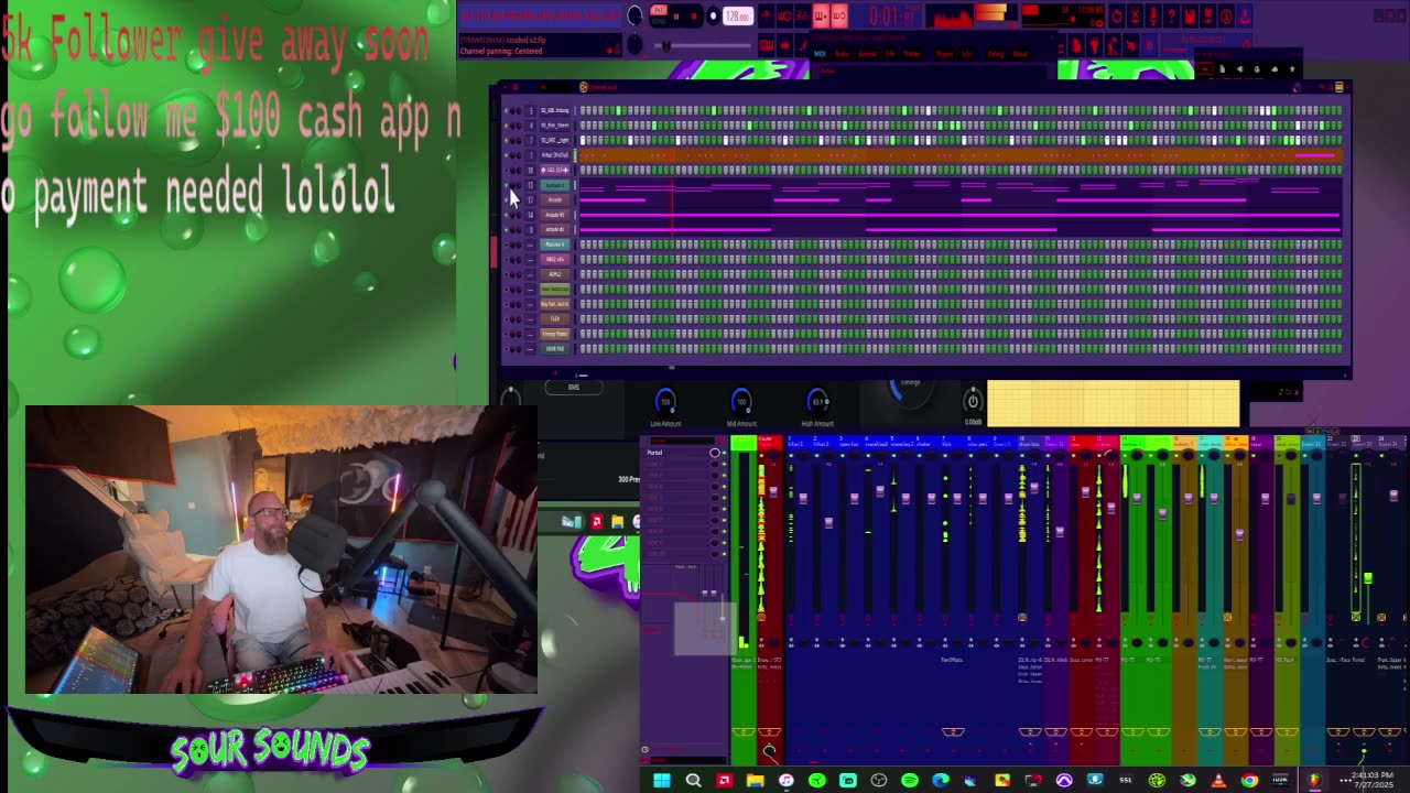 Making beats and chill, non liberal producer, lets work