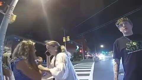 Drunk woman kicks a random guy and even gets her Corporate Executive Friend Arrested