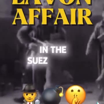 False flag terrorist operation conducted in 1954 by the state of Israel.