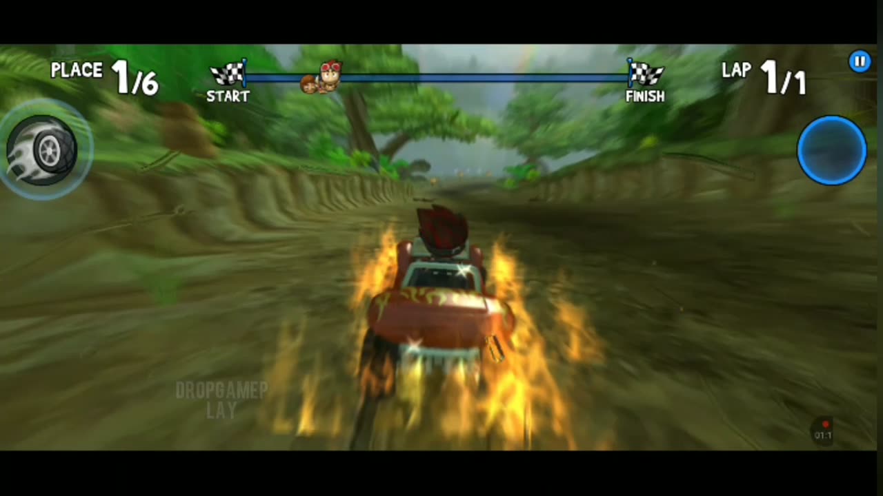 Beach Buggy Racing Dino jungle