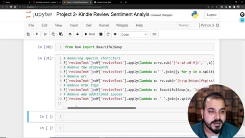 47.33 Part 1-Kindle Review Sentiment Analysis Krish Naik ML
