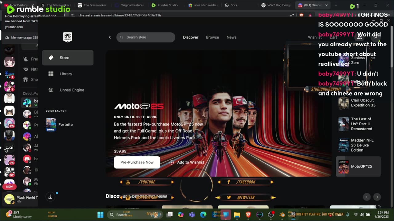 random stream