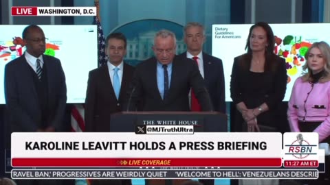 RFK JR just announced the New Dietary Guideline’s for Americans, and declares WAR on Sugar’s