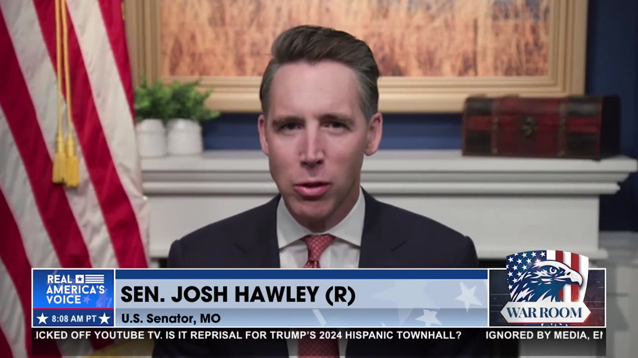 SEN. HAWLEY PUT SILICON VALLEY AND THE OLIGARCHS ON NOTICE
