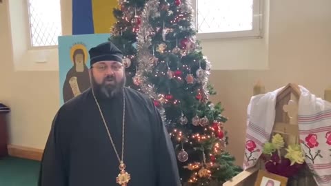 Ereticu Ecumenist Adrian Jugănaru cântă IDOLULUI ZEU CRĂCIUN prin DRACU Ráhlak în adunătura Plymouth