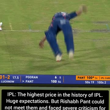 IPL Record Pant variety celebrations after century
