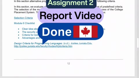 Student Work (Report) | CST8333 Assignment 2 Java Project Report + PPT | Algonquin College