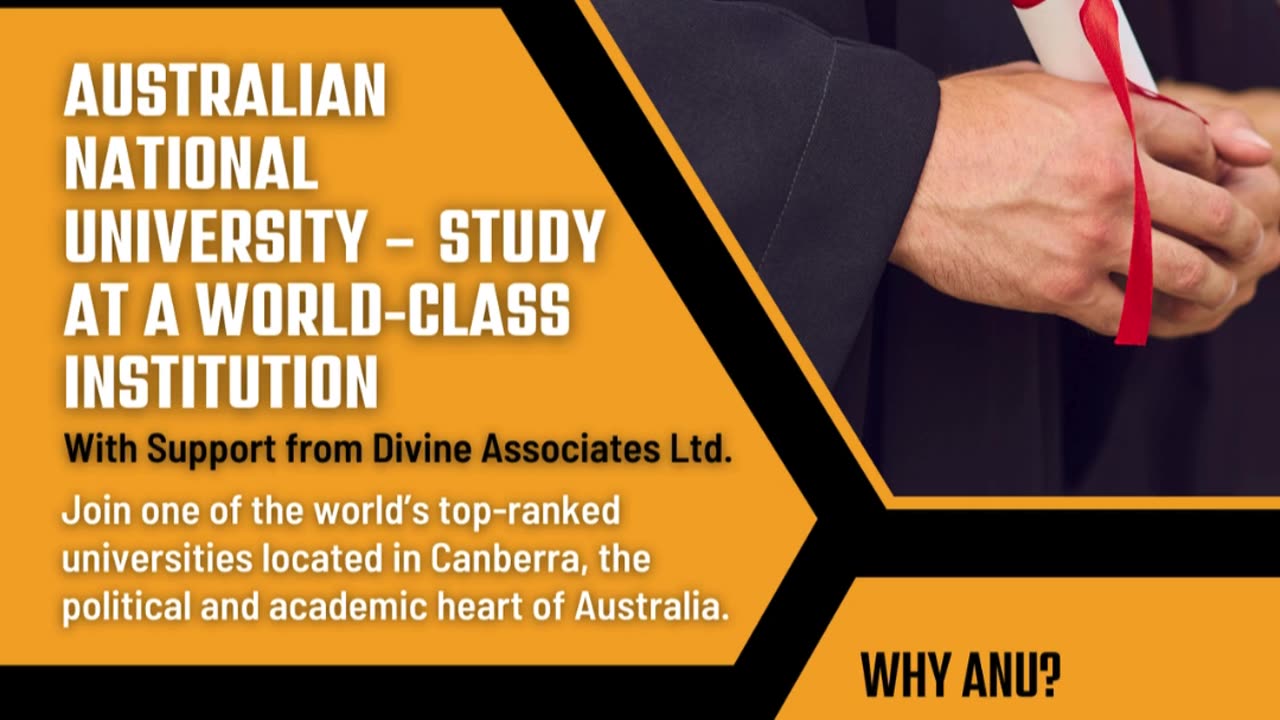 Study at ANU: A World-Class Education, Guided by Divine Associates
