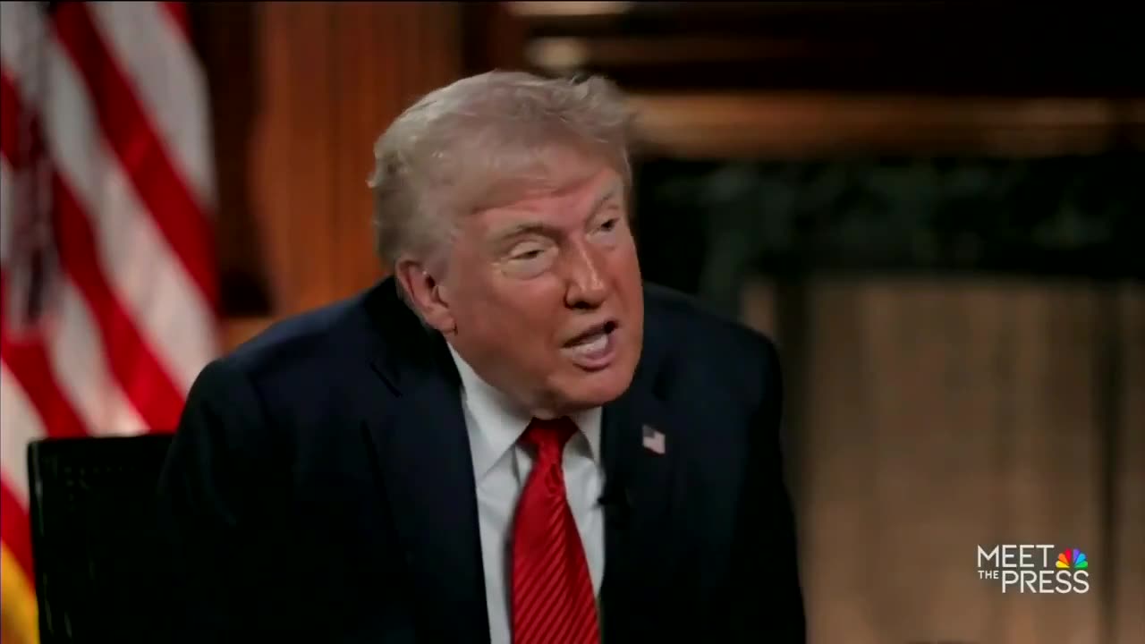 President Trump comments on his possible successor