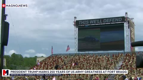 🇺🇸 President Trump Honors 250 Years of US Army Greatness in Historic Fort Bragg Speech [LIVE]