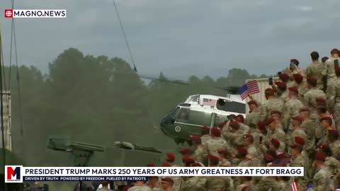 🇺🇸 President Trump Honors 250 Years of US Army Greatness in Historic Fort Bragg Speech [LIVE]
