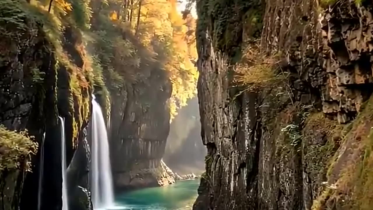 The beauty of waterfalls