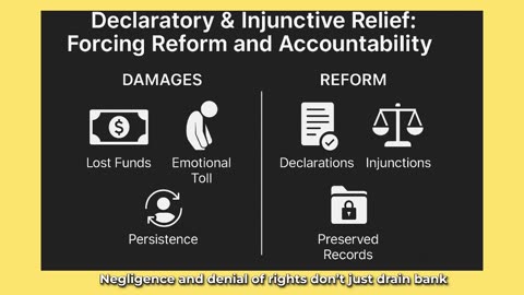 Part 36: Declaratory & Injunctive Relief | Forcing Reform and Accountability