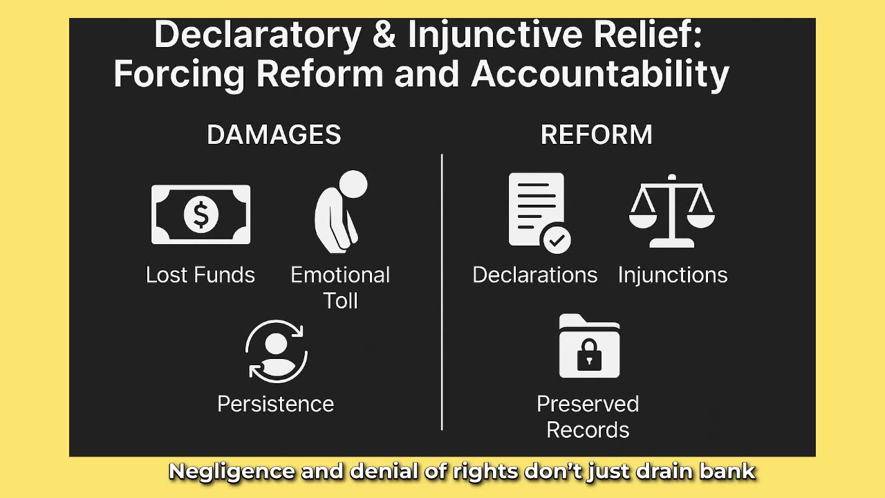 Part 36: Declaratory & Injunctive Relief | Forcing Reform and Accountability