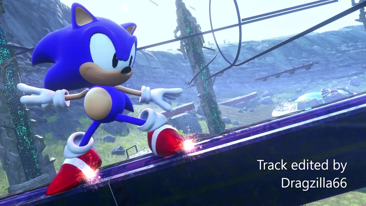 Sonic Frontiers - One Way Dream [Official Instrumental] (Low Pitch Effect)