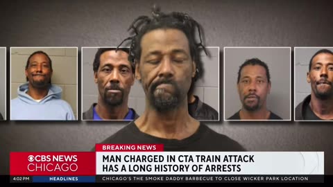 Repeat offender with 71 prior arrests set a woman on fire in a Chicago subway