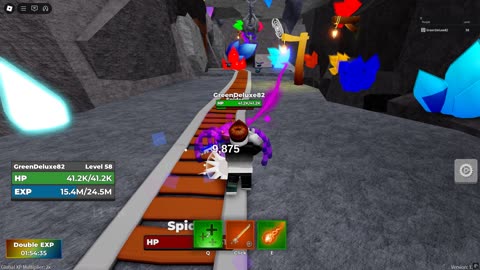 Roblox Blade Quest Crystal Mines Hard - Hardcore - Solo Gameplay