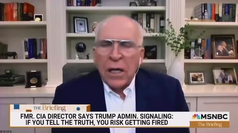 John Brennan a traitor is very concerned about Tulsi Gabbard