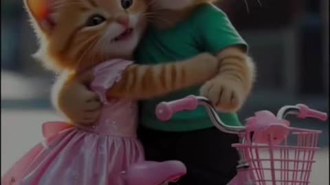 Poor kitten mocked for his old bike… until his brothers’ love changed everything 🐱💔🚲❤️" CatStory