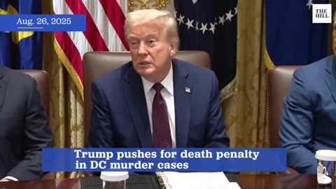 Trump Aims For DEATH PENALTY in DC Murder Cases | TRENDING