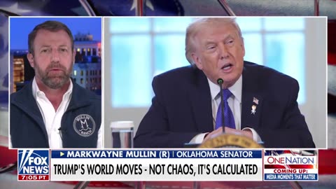 Trump is Not Playing Games Anymore: Senator Markwayne Mullin