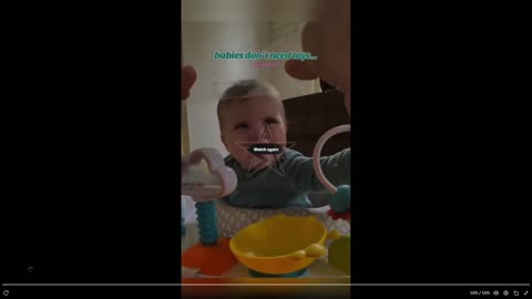 Quick Laugh: Parents know this trick to make their babies laugh - pure joy