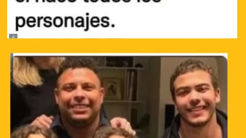 #shorts Familia de Ronaldo Nazario #ronaldonazario #memes #norbit #videogracioso