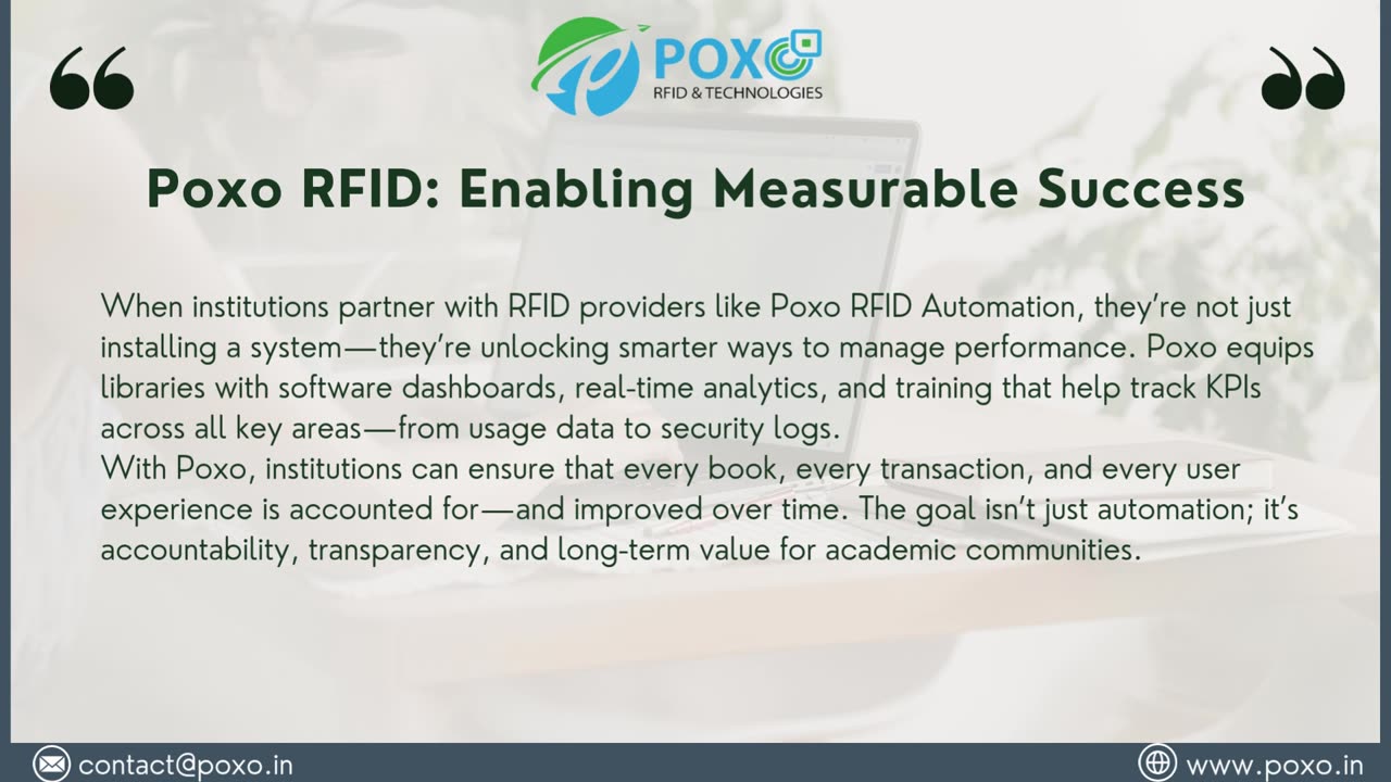 KPIs That Count for RFID Library Management System