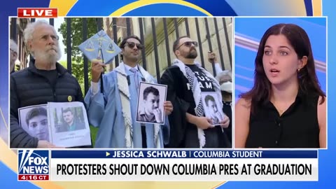'YOU ARRESTED US!': Students heckle Columbia president at graduation