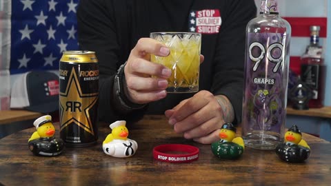 Lloy Rush - 99 Grapes & Rockstar Original Energy Drink