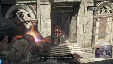 GEARS OF WAR: RELOADED - Crushing Locusts with Erwin